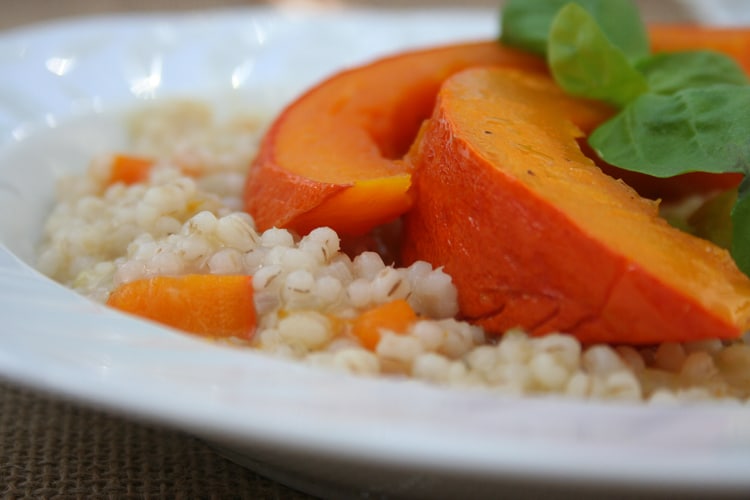 Graupenrisotto mit Kürbis - Kochkarussell.com