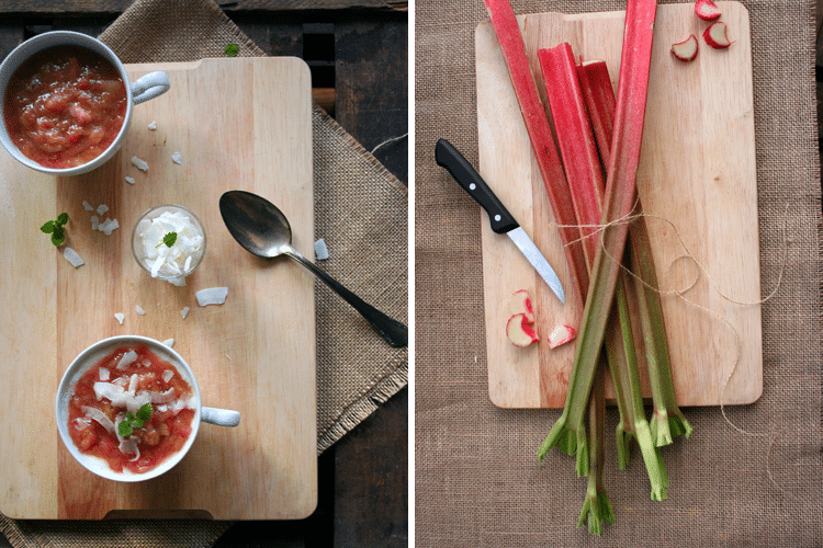 Kokos-Joghurt mit Rhabarberkompott - Ein Liebesbrief an Monsieur Rhabarber Kokos-Joghurt-mit-Rhabarberkompott