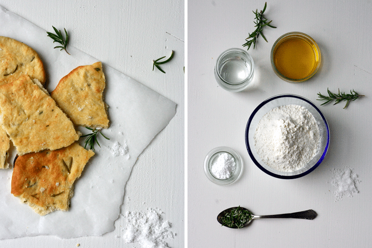 Rosemary and Sea Salt Flatbread
