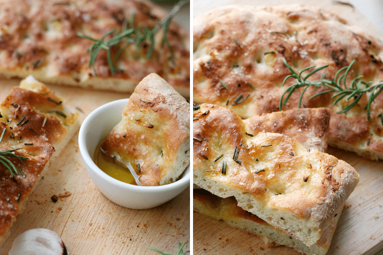 Focaccia-mit-geroestetem-Knoblauch-Rezept-1
