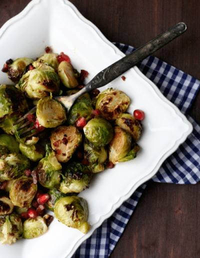 Gerösteter Rosenkohl mit Honig und Balsamico - Kochkarussell.com