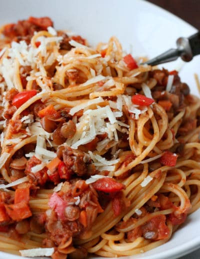 Vegetarische Linsen-Bolognese1