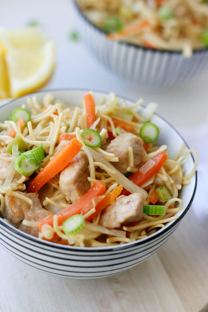 Philippinische Bratnudeln Pancit Philippinische Bratnudeln Pancit_Rezept2