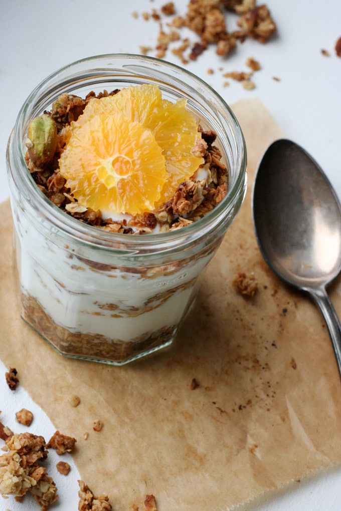 Orangen-Pistazien-Knuspermüsli - Kochkarussell.com