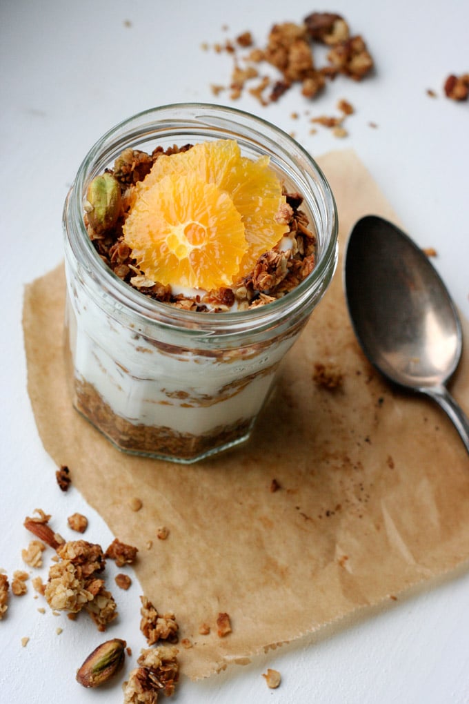 Orangen-Pistazien-Knuspermüsli - Kochkarussell.com