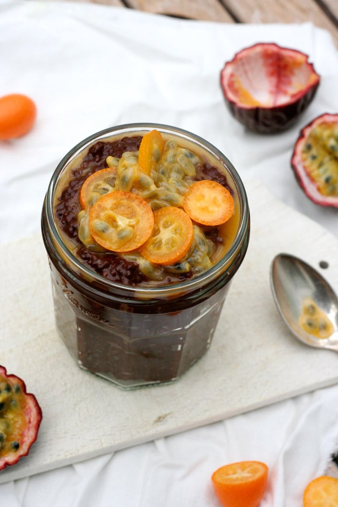 Einfacher Chia-Schokopudding - Kochkarussell.com