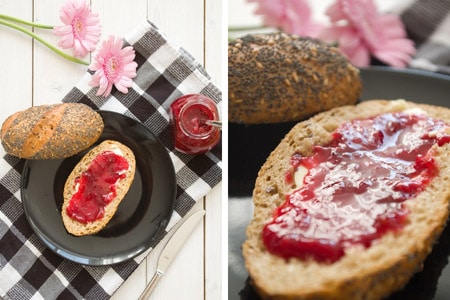 Rhabarber-Himbeer-Marmelade von Coal hearted