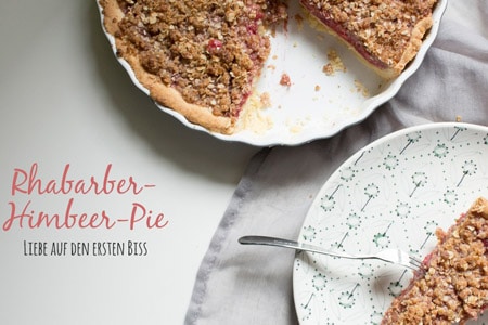 Rhabarber-Himbeer-Pie von Creative little things