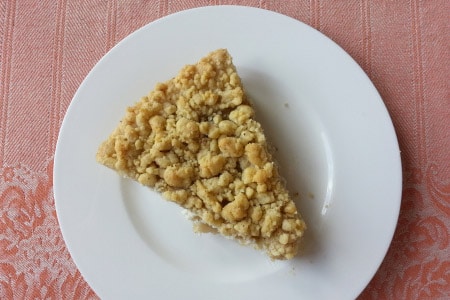 Rhabarberkuchen mit Quark und Streuseln von Lieblingsrezept