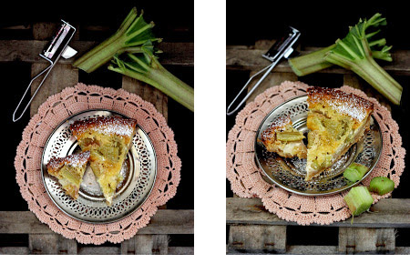 Rhabarberkuchen von Sandras Tortenträumereien
