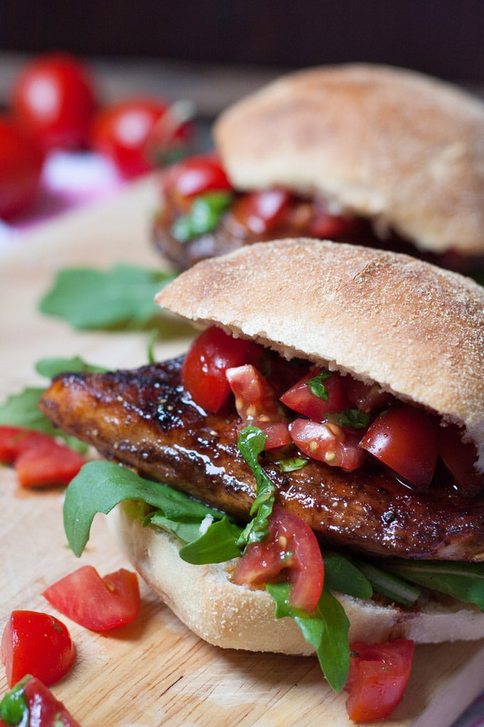 Bruschetta Chicken Burger3
