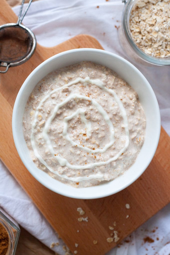 Cinnamon Roll Overnight Oats3