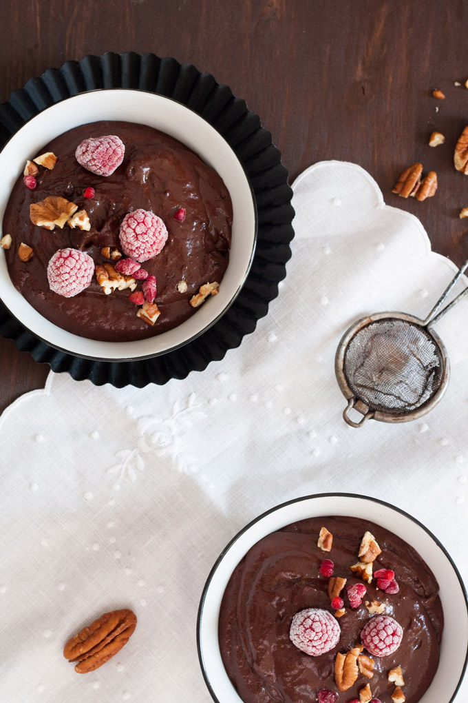 Cremigster Schokopudding aus 3 Zutaten. Gesund und oberköstlich - kochkarussell.com Cremigster Schokopudding aus 3 Zutaten. Gesund und oberköstlich - kochkarussell.com