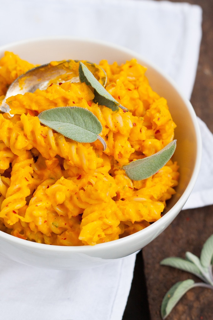 Kürbis-Pasta mit Salbei3