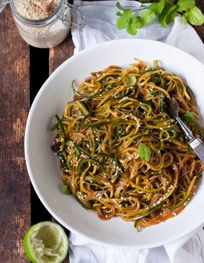 Glasnudelsalat mit Gurken-Spaghetti_Rezept6