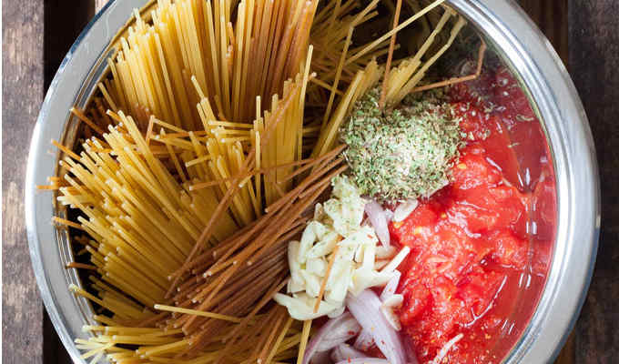 One Pot Pasta Grundrezept - Kochkarussell.com One Pot Pasta Grundrezept - Kochkarussell.com