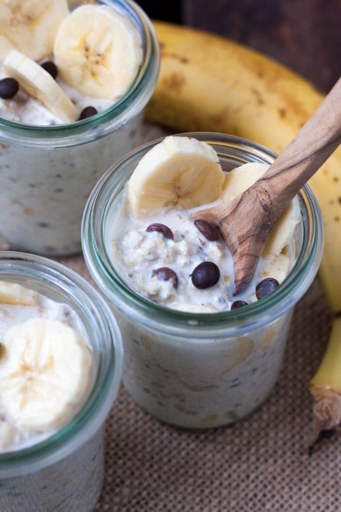 Bananen-Schoko Overnight Oats Bananen-Schoko-Overnight-Oats-1