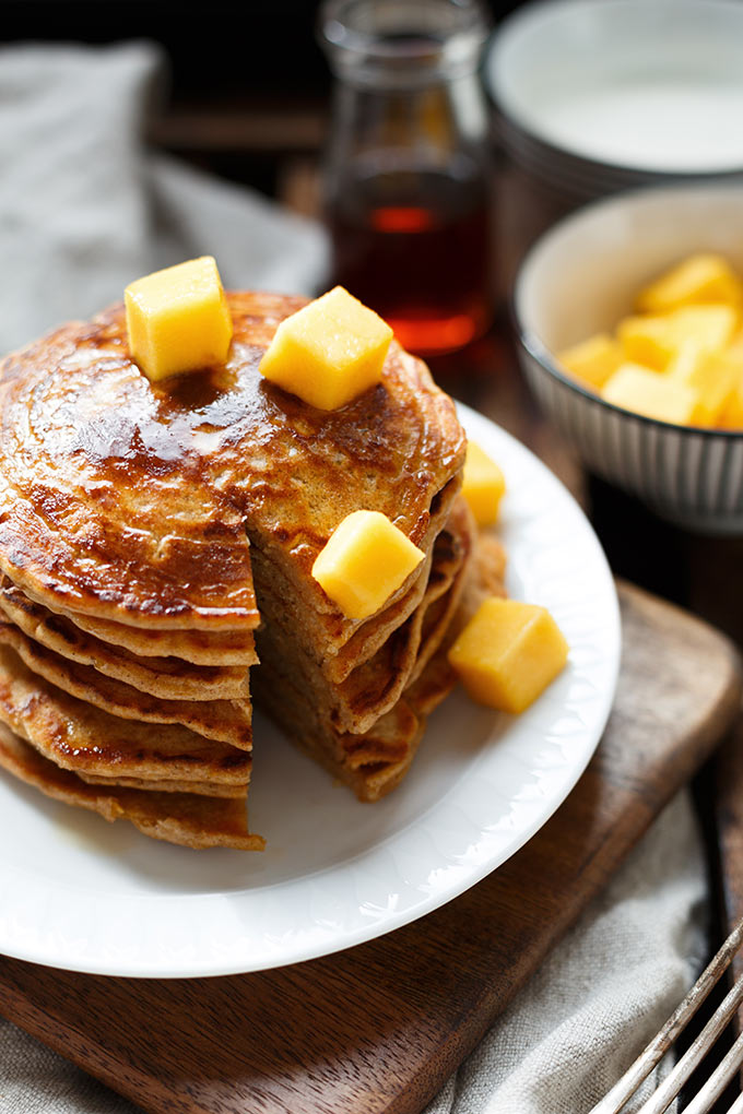 Fluffige 20-Minuten Carrot Cake Pancakes Carrot-Cake-Pancakes-1