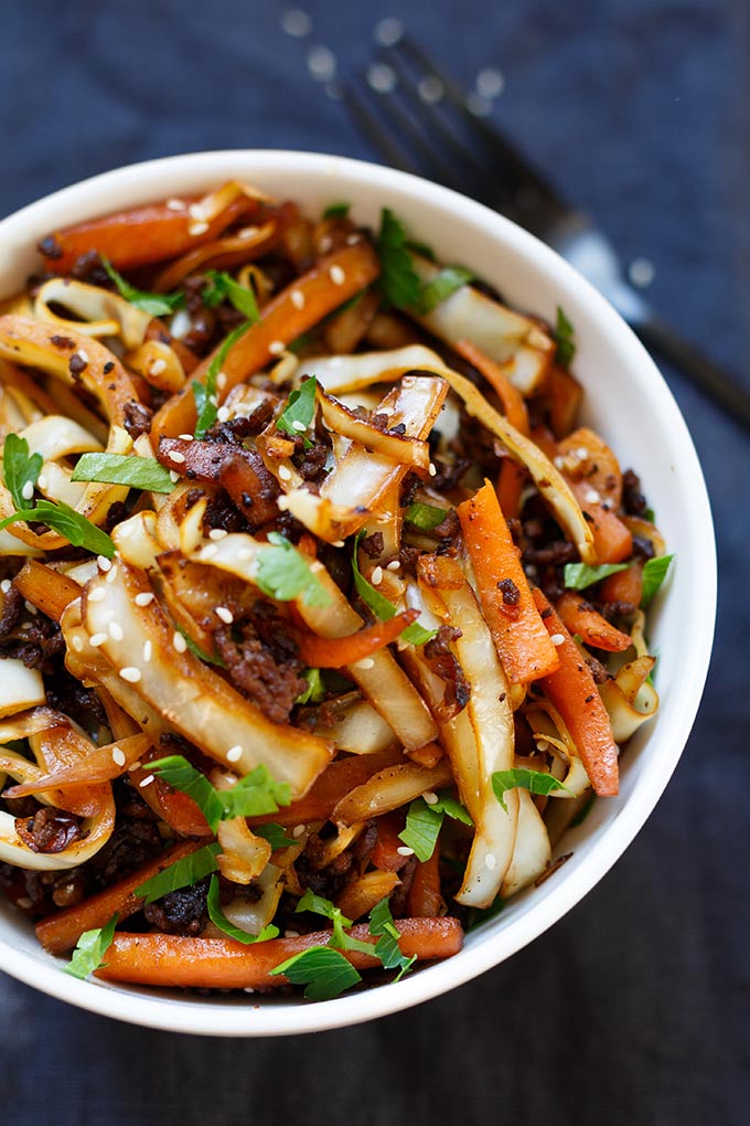 Spring Roll Bowl - Wie Frühlingsrollen zum Löffeln Spring-Roll-Bowl-1