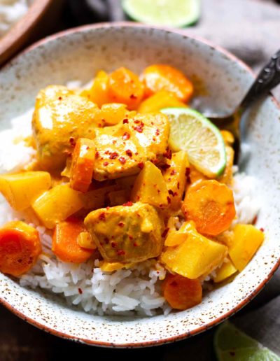 Gelbes-Thai-Curry-mit-Hähnchen-1