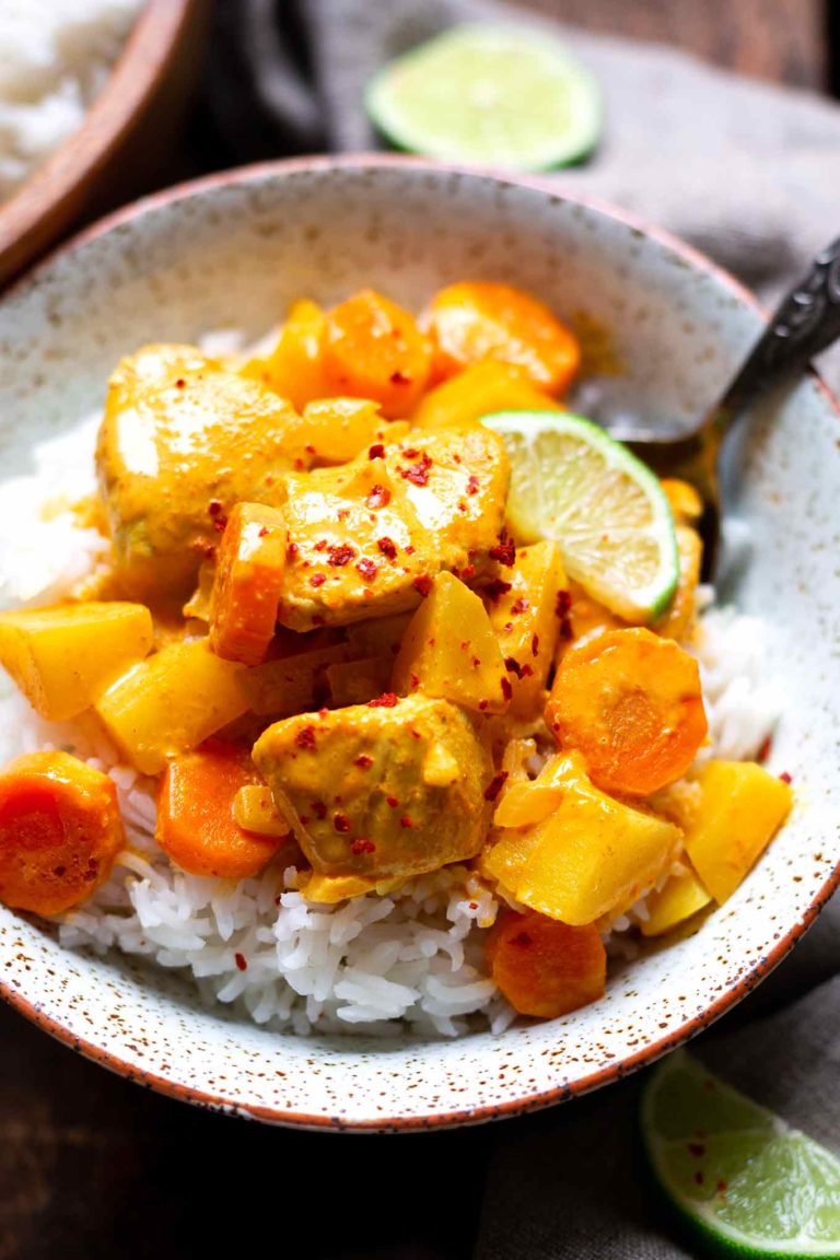 Gelbes-Thai-Curry-mit-Hähnchen-1