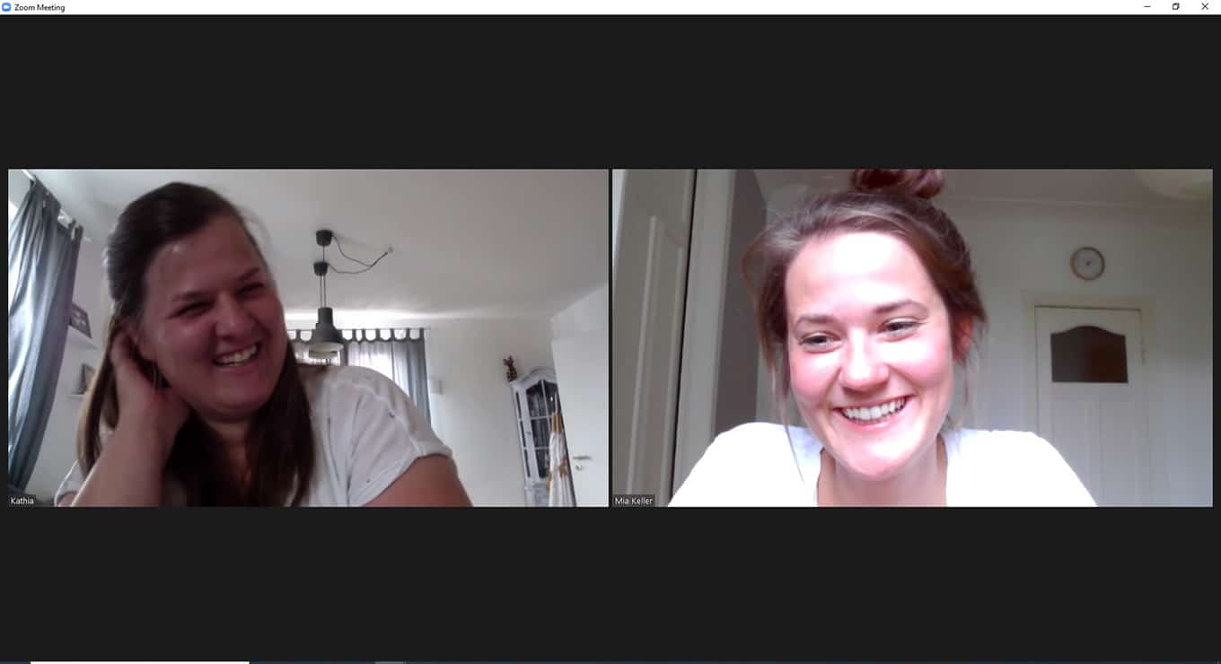 Kathia - die neue Assistenz im Kochkarussell.