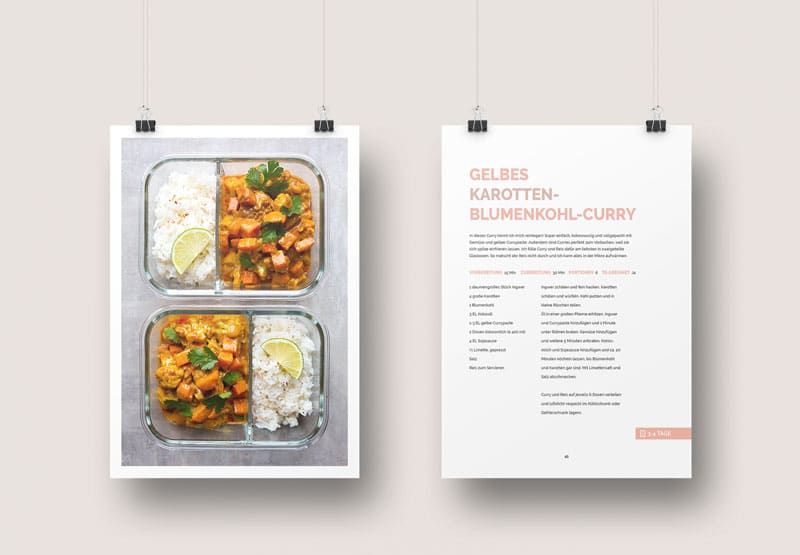 Inhalte Meal Prep leicht gemacht