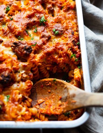 Nudelauflauf mit Hackfleisch-6