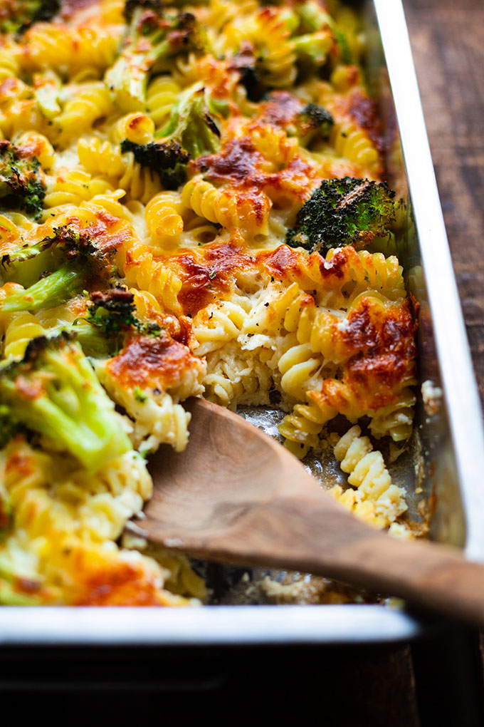 Nudelauflauf mit Brokkoli-4