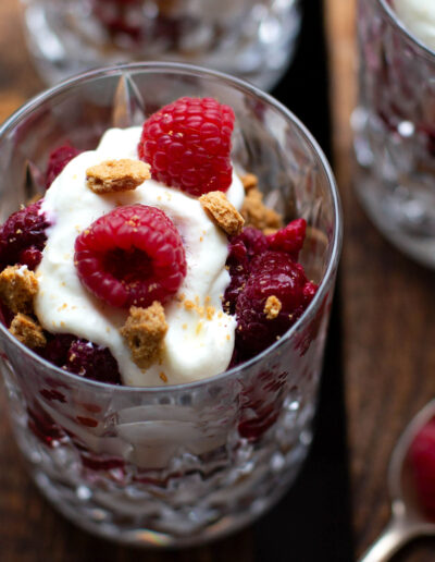 Spekulatius-Tiramisu mit Himbeeren 3