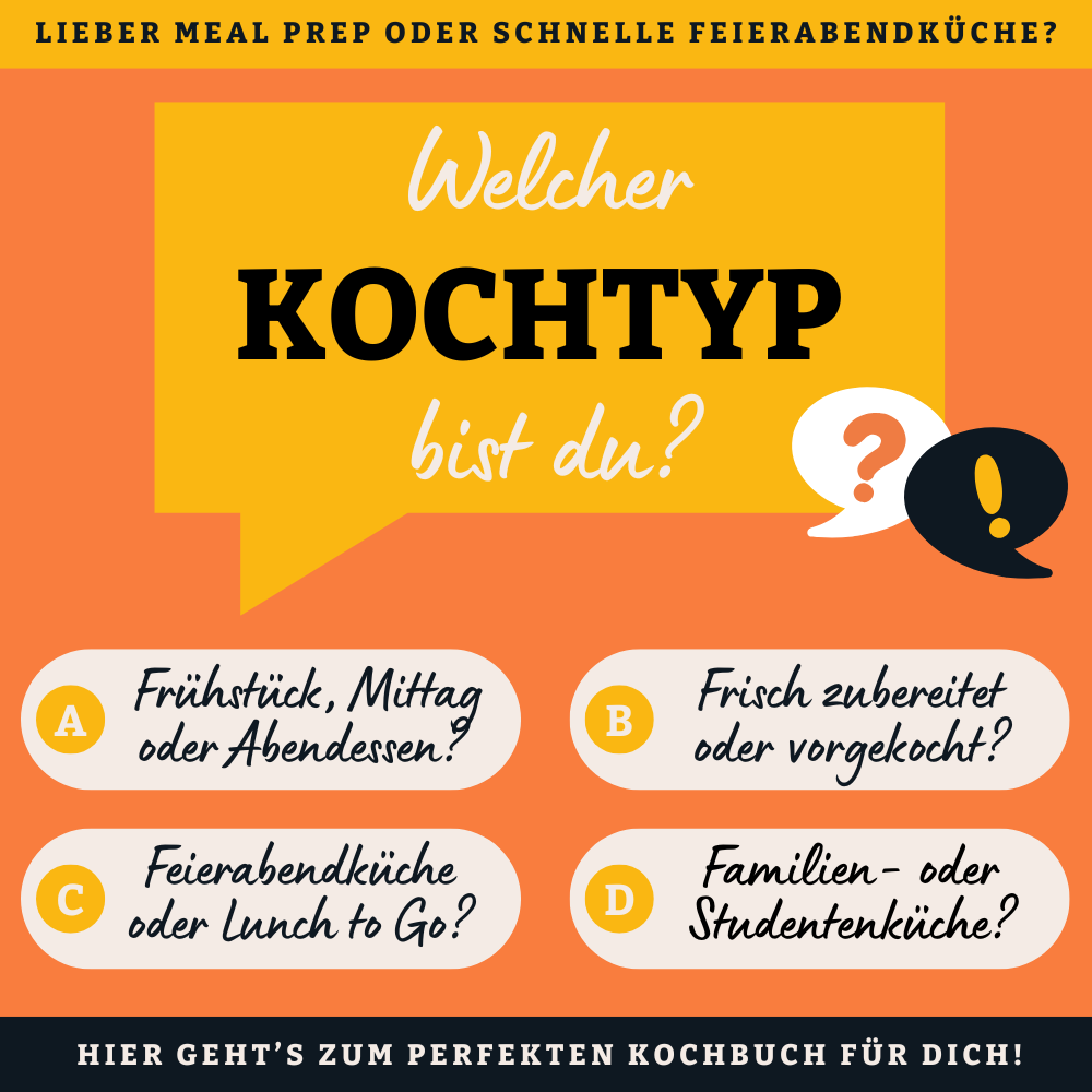 Welcher Kochtyp bist du Welcher Kochtyp bist du?